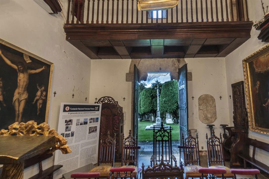 Francisco Francos Herrenhaus in Galicien, Spanien